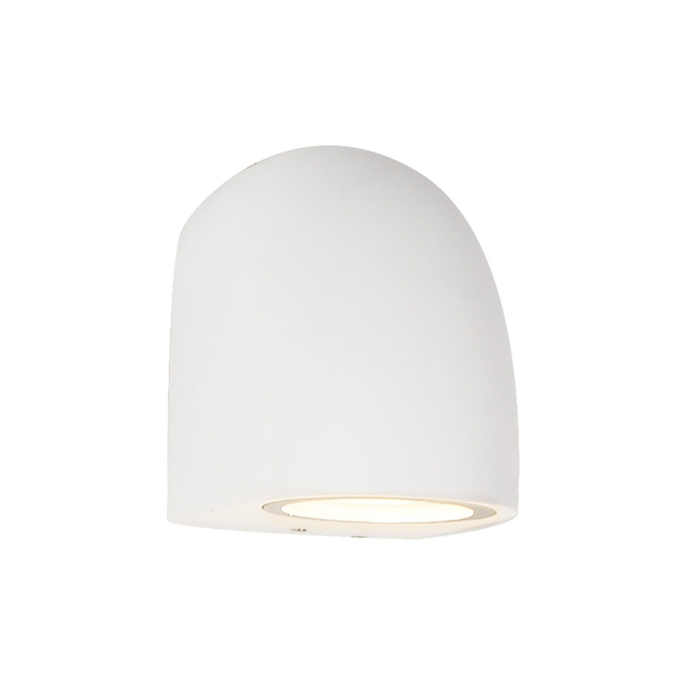 Mantra, Mantra Aplique 1l Gu10 Ip65 Blanco Baldy Blanco 9109