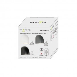 Mantra, Mantra Aplique 1l Gu10 Ip65 Gris Oscuro Baldy Gris Oscuro 9110