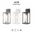 Mantra Aplique 1l E27 Ip65 Blanco Alps Blanco 9112