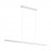 Mantra Lampara Lineal 28w 4000k Blanca Meca Blanco 9119
