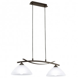 Eglo Colgante Vinovo E27 2 Luces 91433