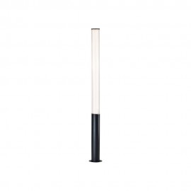 Mantra Bolardo 155cm Ip65 32w 3000k Negro Gant Negro 9157