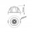 Mantra Empotrable Ip65 8w Cct Blanco Tampa Blanco 9161