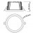 Mantra Empotrable Ip65 20w Cct Blanco Tampa Blanco 9163