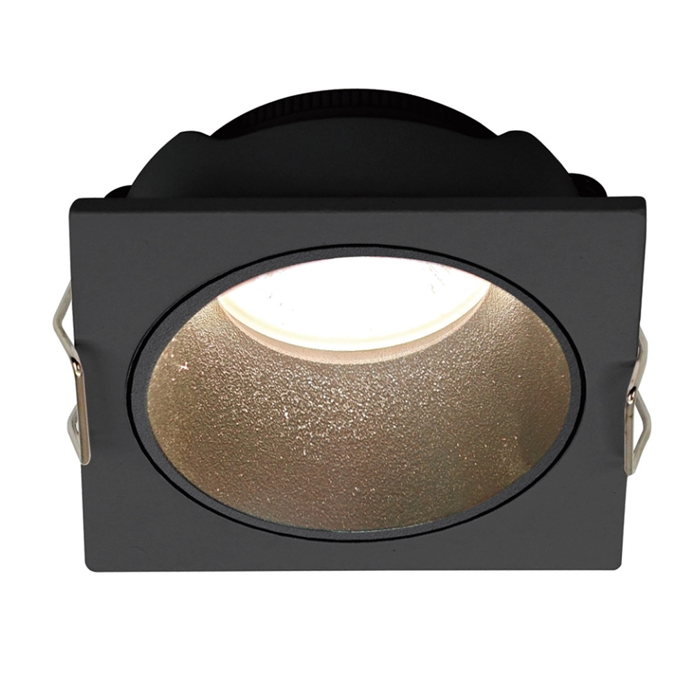 Mantra, Mantra Empotrable Mini Gu10 1l Negro Antilla Negro 9169