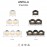 Mantra Empotrable Mini Gu10 1l Negro Antilla Negro 9169