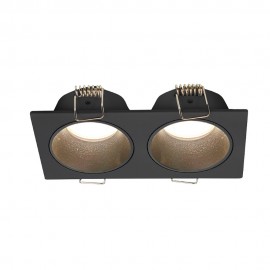 Mantra Empotrable Mini Gu10 2l Negro Antilla Negro 9171