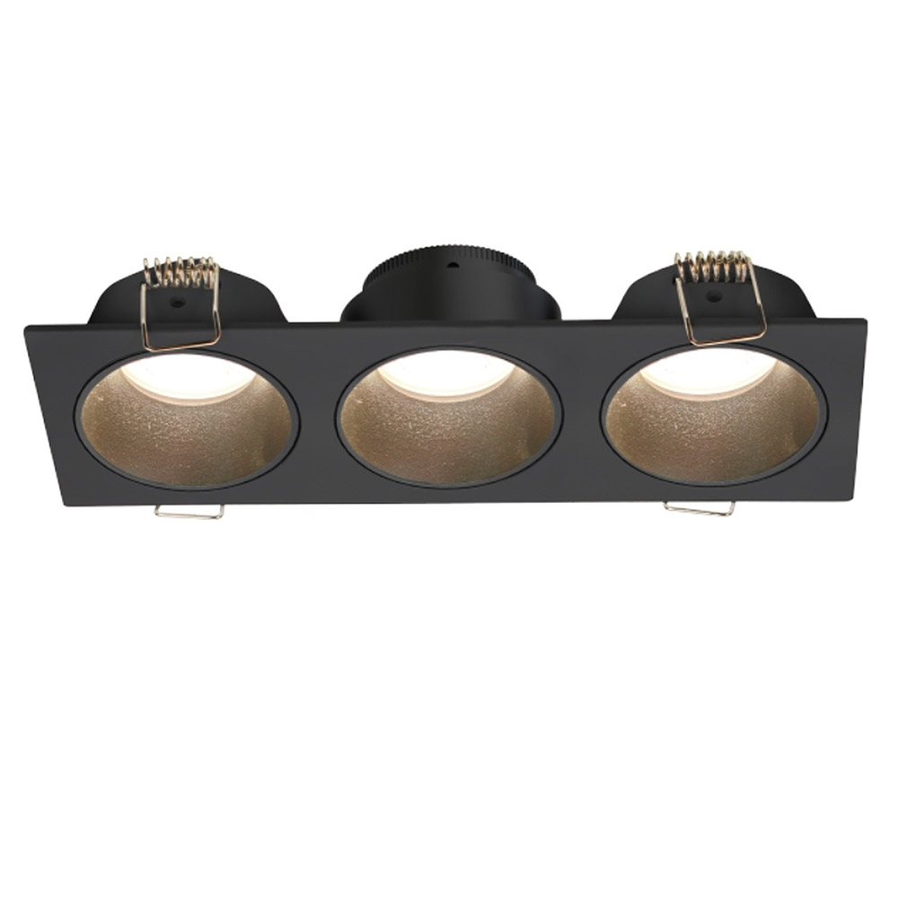 Mantra, Mantra Empotrable Mini Gu10 3l Negro Antilla Negro 9173