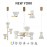 Mantra Aplique LED 3000k 6w - Doble New York Oro 9216