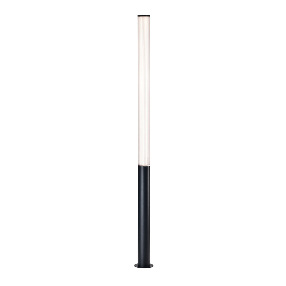 Mantra, Mantra Bolardo 205cm Ip65 43w 3000k Negro Gant Negro 9278