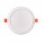 Mantra Empotrable LED Cct 9w Blanco Eilat Blanco 9296