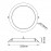 Mantra Empotrable LED Cct 18w Blanco Eilat Blanco 9297