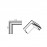 Mantra Conexion Sup en L 90º Blanco Magneto Blanco 9302