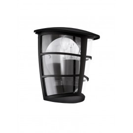 Eglo Aplique Exterior Negro Aloria 93407