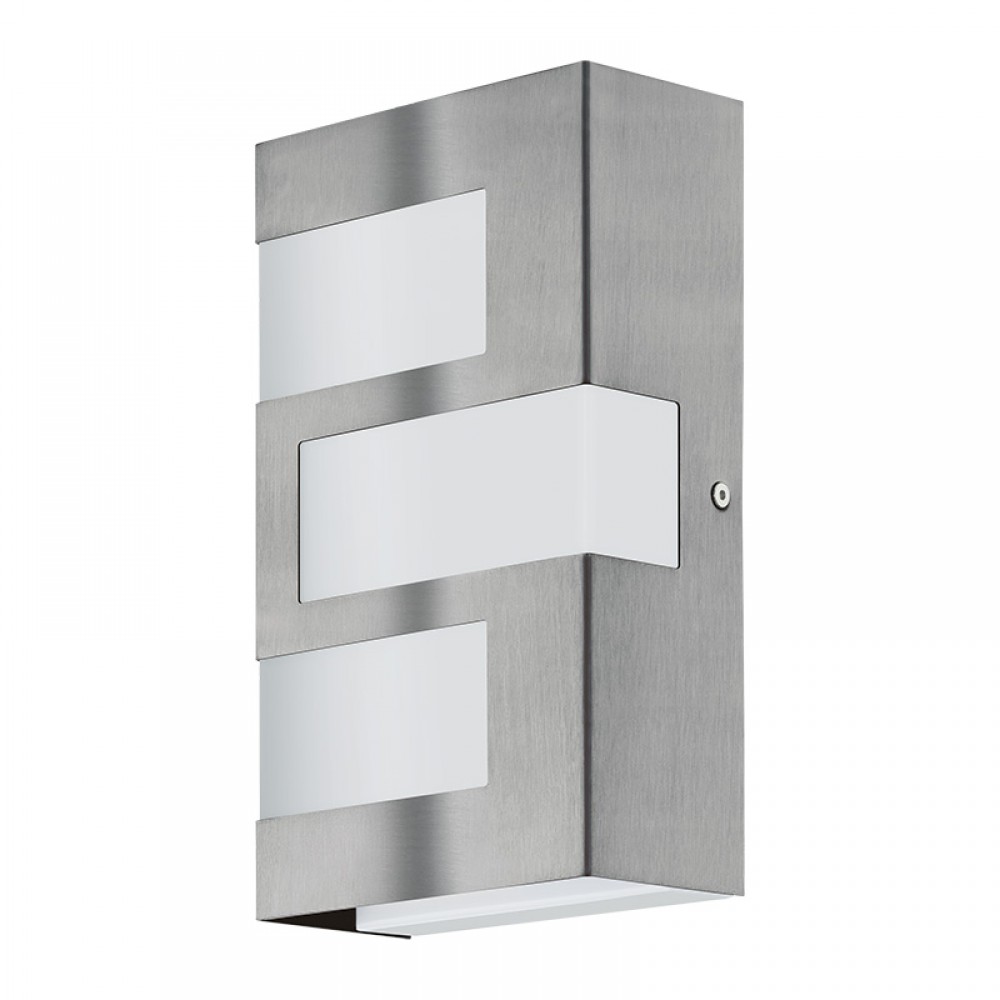 Eglo, Eglo Aplique Led Exterior Acero Ralora 94086