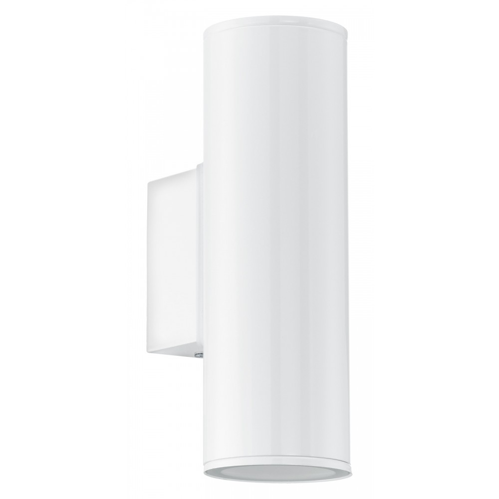 Eglo, Eglo Aplique Led Exterior Blanco 2Xgu10 Riga 94101
