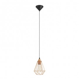 Eglo Colgante Vintage Tarbes Cobre 94193