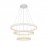 Mantra Lampara LED 122w - 3000k - Grande - Triac Flats Blanco 9428