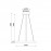Mantra Lampara LED 42w - 3000k - Pequeña - Triac Flats Blanco 9430