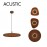 Mantra Lampara LED 20w - Cafe Dimmable Triac Acustic Cafe 9441