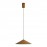 Mantra Colgante LED 10w - Cuero - 30 Cm - Dimable Triac Cono Cuero 9455