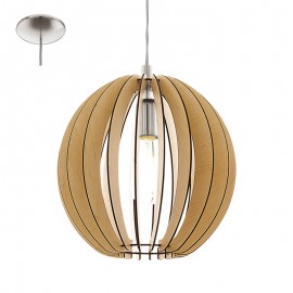 Eglo Colgante Madera Cossano E27 1 Luz 94764