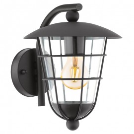 Eglo Aplique Exterior Negro Pulfero 94841