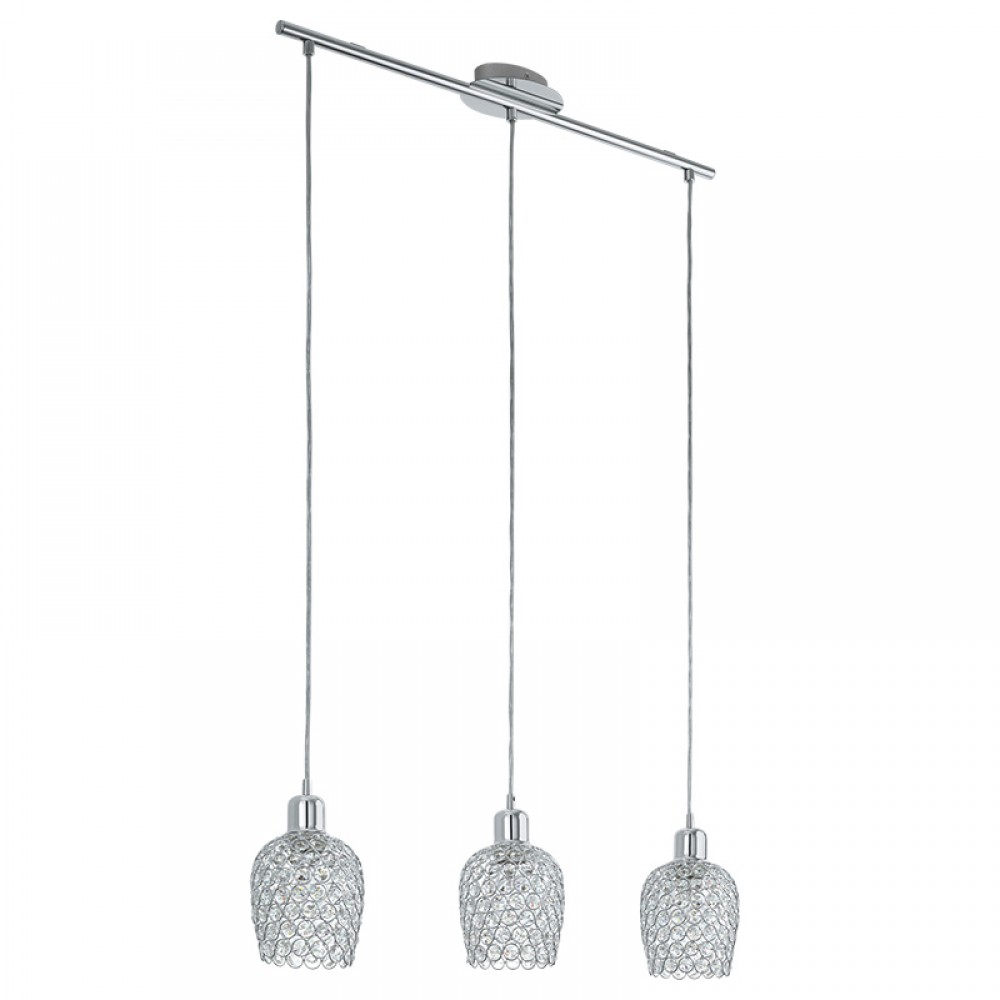 Eglo, Eglo Colgante Bonares 1 E27 3 Luces 94897