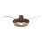 Mantra Plafon-ventilador LED - Cafe - Cobre Cepillado Patagonia Cafe -cobre Cepillado 9520