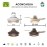 Mantra Plafon-ventilador Blanco Aconcagua Blanco 9522