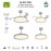 Mantra Ventilador LED Pequeño - Blanco - Transparente Glass Fan Blanco 9527