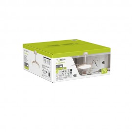 Mantra, Mantra Ventilador LED Pequeño - Blanco - Transparente Glass Fan Blanco 9527