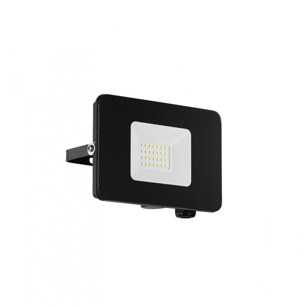 Eglo, Eglo Proyector Led Exterior 20W Negro Faedo 3 97456