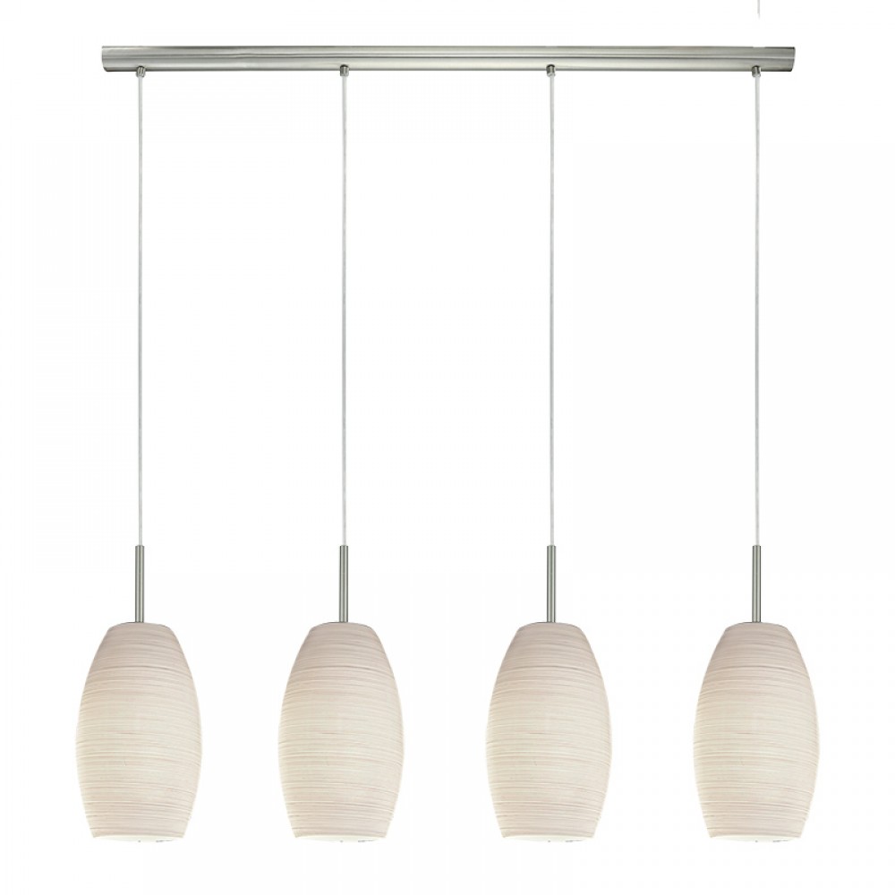 Eglo, Eglo Colgante Batista 3 E27 4 Luces 97587