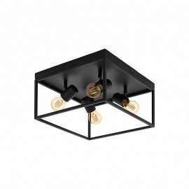 Eglo, Eglo Plafon 4 Luces Silentina 98334