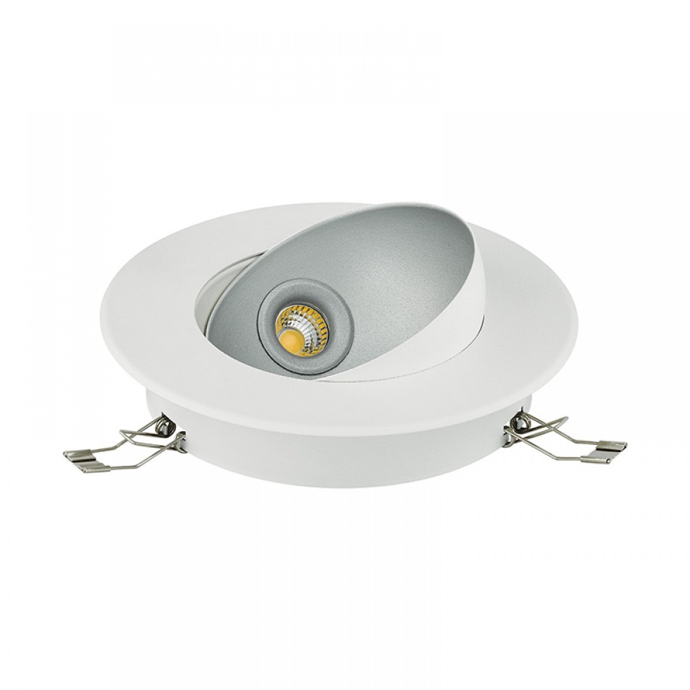Eglo, Eglo Lampara Ronzano 1 Blanco, Plata 98521