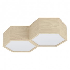 Eglo Lampara Mirlas Marron 98861