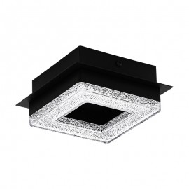 Eglo Plafon 1 Led Negro Fradelo 1 99324