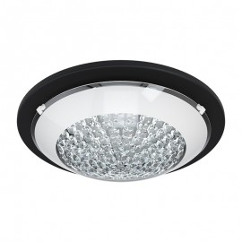 Eglo Plafon Led Negro Acolla 1 99356