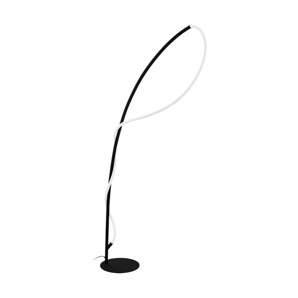 Eglo, Eglo Lampara De Pie Led Negro Egidonella 99384