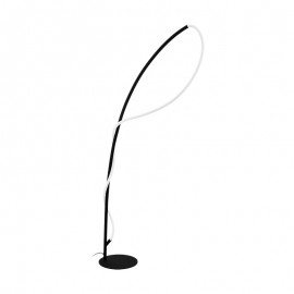 Eglo Lampara De Pie Led Negro Egidonella 99384