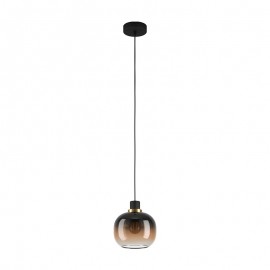 Eglo Lampara Oilella Negro-Laton 99614