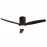Ventilador Aguilon DC Marron 132Ø 18w 3 Aspas Roble, Mando y Temporizador 128291302