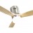 Ventilador Aguilon DC Niquel 132Ø 18w 3 Aspas Haya, Mando y Temporizador 128291342