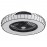Ventilador Albonez DC Negro 53Ø 72w Mando Memoria Dimable y Temporizador 182691509