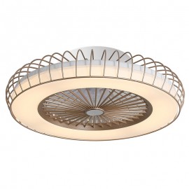 Fabrilamp, Ventilador Albonez DC Dorado 53Ø 72w Mando Memoria Dimable y Temporizador 182691529