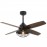 Ventilador Aquilo DC Negro 119,4Ø 1xE27 Mando Memoria y temporizador 182291409