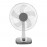 Ventilador Arroyo Sobremesa Pequeño Blanco-gris 34Ø 40w 5 Aspas Oscilante Y Rotatorio 210871128
