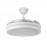 Ventilador Bayomo Blanco Plegable dc 108Ø 59w Dimable Regulable Intensidad CCT Mando Memoria y temporizador 142591401