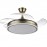 Ventilador Bayomo DC Cuero Plegable 108Ø Ultrasilencioso 59w Regulable Mando Memoria y Temporizador 142591414